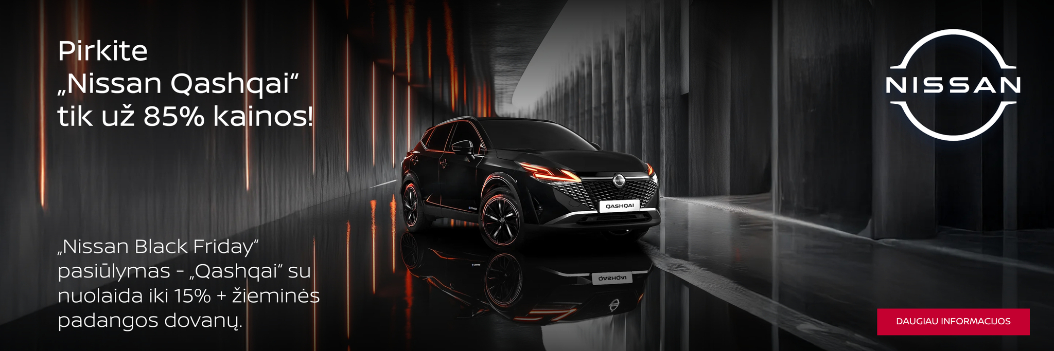 NISSAN QASHQAI BLACK FRYDAY